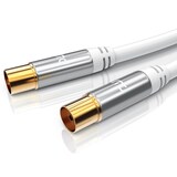 thumbnail of Primewire HDTV Antennenkabel mit 4-fach Schirmung IEC-Stecker zu RF-Buchse / 75 Ohm / 135dB - 3 m