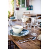 thumbnail of Olympia Kiln driehoekige borden blauw 28cm