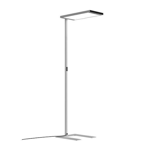 WALDMANN Stehleuchte LAVIGO.single, PIR Sensor, silber