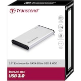 thumbnail of Transcend TS0GSJ25S3 SATA-Festplatten-Geh?use 2.5 Zoll USB-A (USB 3.2 Gen 1)