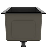 thumbnail of vidaXL Gootsteen handgemaakt roestvrij staal zwart