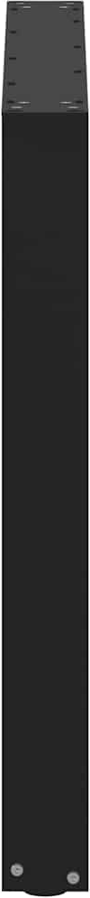 thumbnail of vidaXL Esstischbeine U-Form 2 Stk. Schwarz 90x(72-73) cm Stahl