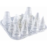 thumbnail of 1 x SCHNEIDER Tüllenkassetten-Set aus Polykarbonat,  transparent Ø 1, 2, 3, 5, 7, 9, 13, 15 mm