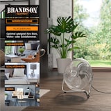thumbnail of Brandson Bodenventilator 30 cm, Windmaschine Retro Stil, Ventilator, 3 Geschwindigkeitsstufen, Standventilator, hoher Luftdurchsatz