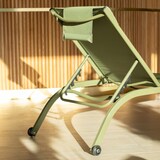 thumbnail of Now's Home - Lot De 2 Chaises Longues En Acier Inoxydable Vert