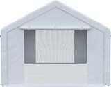 thumbnail of Carpa para Fiestas 6x3 m Pabellón de Jardín con 2 Paredes Laterales Extraíbles 2 Puertas y 6 Ventanas Protección UV para Eventos