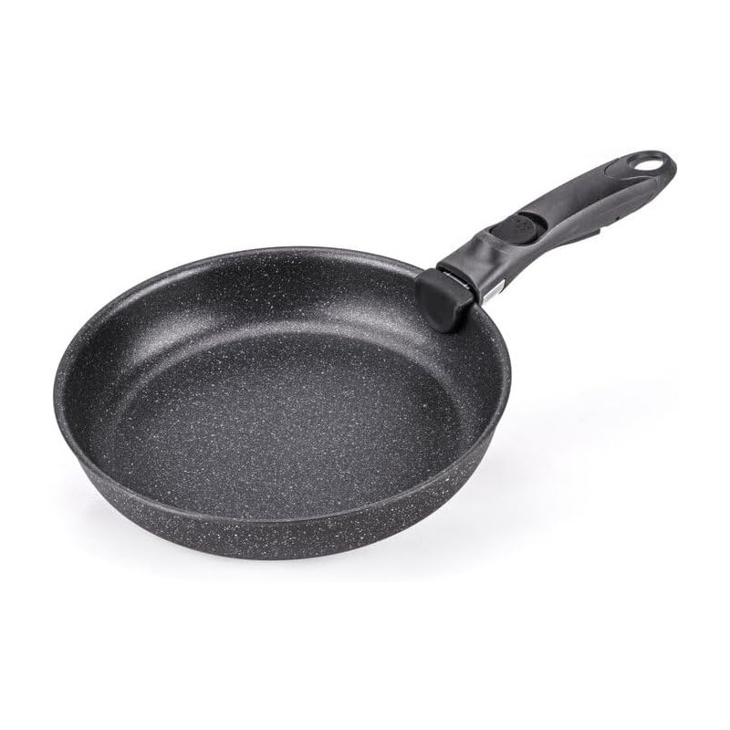Moneta Professional Stone Padella Alta 32 Cm – Alluminio, Rivestimento Antiaderente Artech Stone, Made In Italy, Adatta A Tutti I Fuochi (esclusa Induzione) - 4