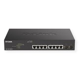 thumbnail of D-Link DGS-1100-10MPV2 10-Port PoE+ Gigabit Smart Switch 130W