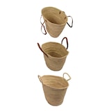 thumbnail of Bolso de Mimbre - Cesta de la Compra con Asas - Capazo fibras naturales -