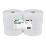 thumbnail of VEPATIM 6 Rollen Jumbo Toilettenpapier 2-lagig Recyclingpapier Kerndurchmesser 6.0 cm