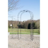 thumbnail of Arche à rosiers en fer Melissa avec porte Bronze