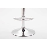 thumbnail of Sgabello di design KIEL in similpelle cromo/blu