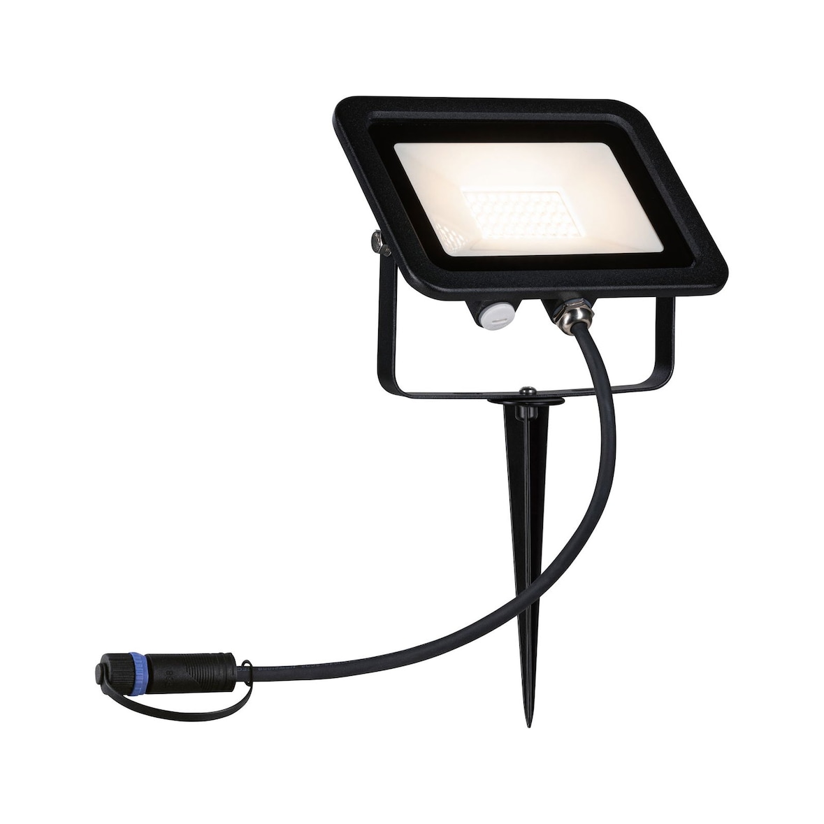 Paulmann Plug & Shine LED Gartenstrahler Fluter EinzelspotIP65 3000K 15,5WSchwarz 94575