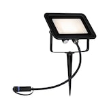 thumbnail of Paulmann Plug & Shine LED Gartenstrahler Fluter EinzelspotIP65 3000K 15,5WSchwarz 94575