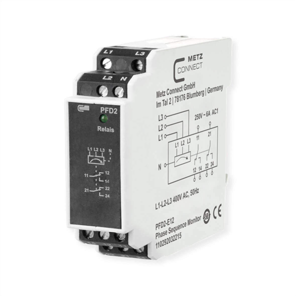 METZ CONNECT PFD2-E12 Phasenüberwachung