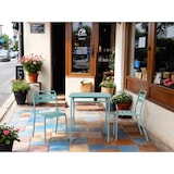 thumbnail of METRO PROFESSIONAL Cadeira empilhável para restauração, aço, azul bebé