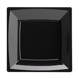 thumbnail of Sovie Tableware Teller MILAN tief aus Plastik, 17,2 x 17,2 cm, Schwarz, 12 Stück - Einweg