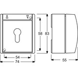 thumbnail of Busch-Jaeger Jalousieschalter 2712 SLW-53 2CKA001101A0916