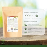 thumbnail of Protéine de Pois Bio - 80% Protéines 12% BCAA - Haute Digestibilité - Sport Musculation - Conditionné en France - Vegan - Certifié Ecocert - 1,5 kg