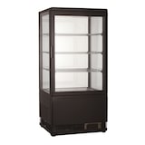 thumbnail of Koelvitrine | 78L | Zwart | 0°C/+12°C | 4 Schappen | 428x386x960(h)mm