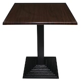 thumbnail of Base de mesa cuadrada Bolero con escalones de hierro fundido de 72 cm de alto