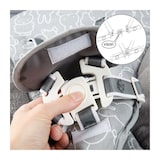 thumbnail of Roba Chaise Haute évolutive Born Up 2 En 1 + Transat Inclinable - Sternenzauber - Des La Naissance - Bois Naturel