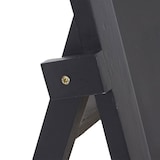 thumbnail of PROREGAL Werbetafel HxBxT 66x39x33cm Schwarz lackiert Aufsteller Kreidetafel Kundenstopper Dekotafel