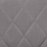 thumbnail of Barhocker FALON - Stoff Grau 46x49x83 cm Schwarz | Barstuhl Mit Lehne Drehbar Tresenhocker Tresenstuhl Kneipenhocker Kneipenstuhl