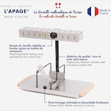 thumbnail of Louis Tellier - Racletteofen - ALPAGE® Bron Coucke 230V 850W, Edelstahl, Holzgriffe - RACL01NX