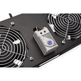 thumbnail of ROLINE Lüftereinheit 2 Lüfter, für 19-Zoll Wandgehäuse schwarz, Thermostat