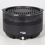 thumbnail of Barbacoa sin humo redonda negra 2 en 1 sobremesa Ø34 cm Aktive