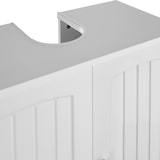 thumbnail of tectake Wastafelonderkast Jasper, 2 vakken, draagkracht 35 kg - wit - 405366