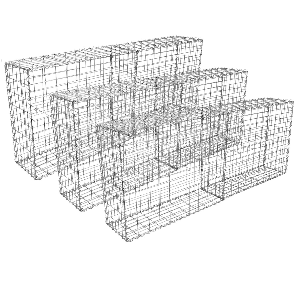 Gabionenkörbe 100 x 95 x 30cm / 6 Körbe
