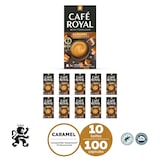 thumbnail of Café en Capsules Aluminium - Café Royal Pro | 100 Dosettes - Compatibles avec les Machines à café Nespresso®* Alu à usage Domestique - SAVEUR CARAMEL