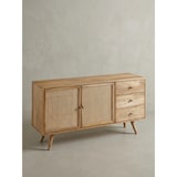 thumbnail of Mangoholz Sideboard, Unique Design, Stabile Konstruktion, Großer Stauraum. 140x40x75 cm | Kadima Design
