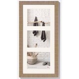 thumbnail of Home Cadre Galerie en bois 3x 13x18 cm BEIGE MARRON