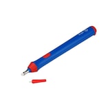 thumbnail of Elektrischer Radierer, inkl. 23 Ersatzradierer in 2 Größen, wechselbarer Einsatz, 2 Radierstärken.