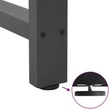 thumbnail of vidaXL Couchtischbeine Anthrazit 2 Stk. 40x(30-31) cm Stahl