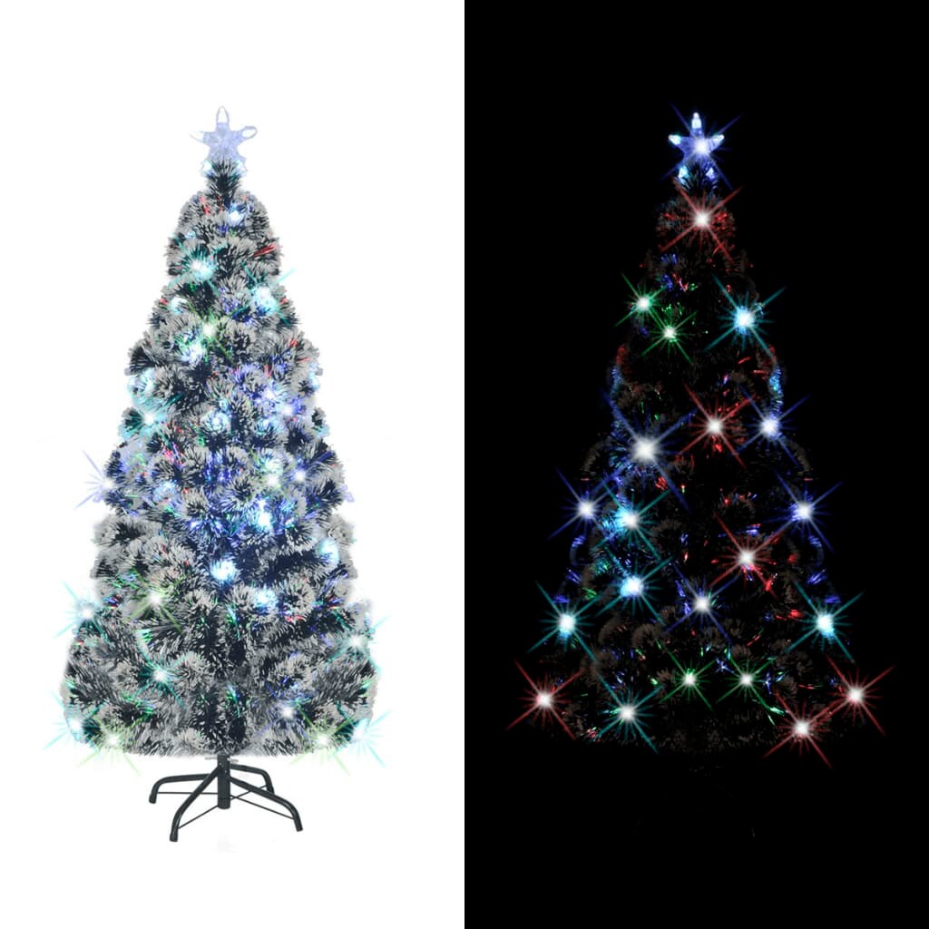 Knstlicher Weihnachtsbaum mit Stnder/LED 150 cm Fiberoptik | METRO