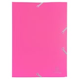 thumbnail of Exacompta  Cod. 559000E - Cartella 3 lembi con elastici Opak in polipropilene opaco 400 micron - 24x32cm colori assortiti  - Confezione da  60 pz.