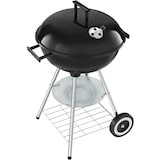 thumbnail of tectake barbecue sphérique robuste grille chromée galvanisée châssis acier roues 52x45x75 cm design moderne
