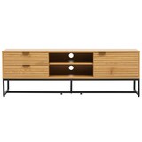 thumbnail of TV-Möbel Dekor Melamin 150 cm Holz und Schwarz