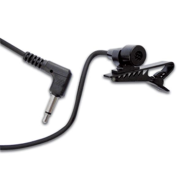 Microfone de tie-clip, para smartphone, telefone celular, gravação, com cabo de 4 m, preto