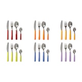 thumbnail of Excelsa lot 24 couverts Fashion acier multicolore