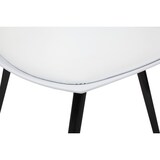 thumbnail of Kayoom Stuhl Dakota 210 4er-Set Weiß / Schwarz , ca. 56cm (L/T) x 47cm (B) x 78cm (H)