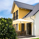 thumbnail of ECD Germany Französischer Balkon 90x225 cm Schwarz matt | 16 Füllstäbe, Stahl pulverbeschichtet, Balkongeländer Fenstergitter