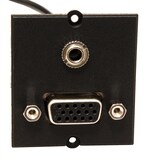 thumbnail of BACHMANN maatwerkmodule 1x VGA+ audio 3,5 mm stereo, zwart