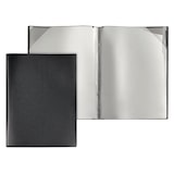 thumbnail of Sichtmappe Diamond, A4, schwarz, 4 Sichttaschen, mit Verschlusslasche