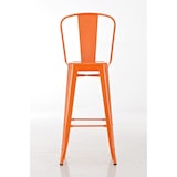 thumbnail of Set 2x Taburete Industrial Aiden Naranja