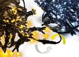 thumbnail of METRO Professional LED-Lichterkette, Gummi, 10 m, 100 LED, 9.2 W, warm- und kaltweiß